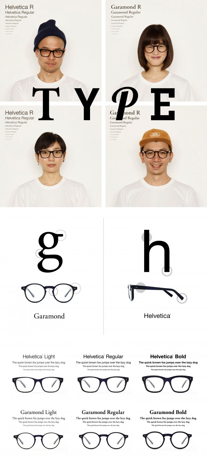 Oh My Glasses : TYPE | W+K Tokyo